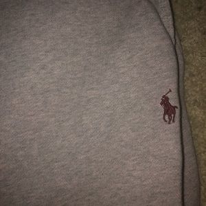 Gray Polo Sweats!!